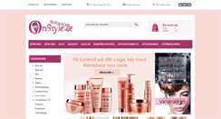 Desktop Screenshot of onstyle.se